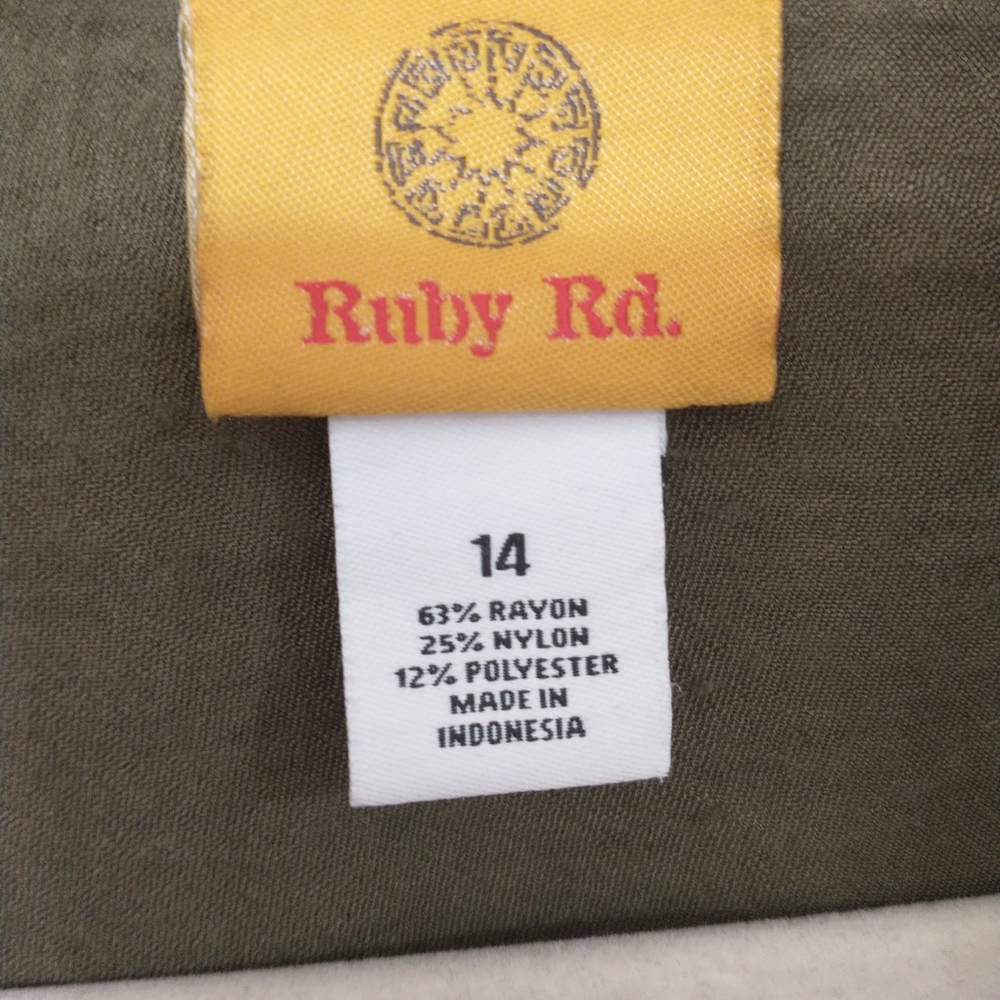 Ruby Rd Women's Metallic Bronze Jacket - Picture 8 of 13